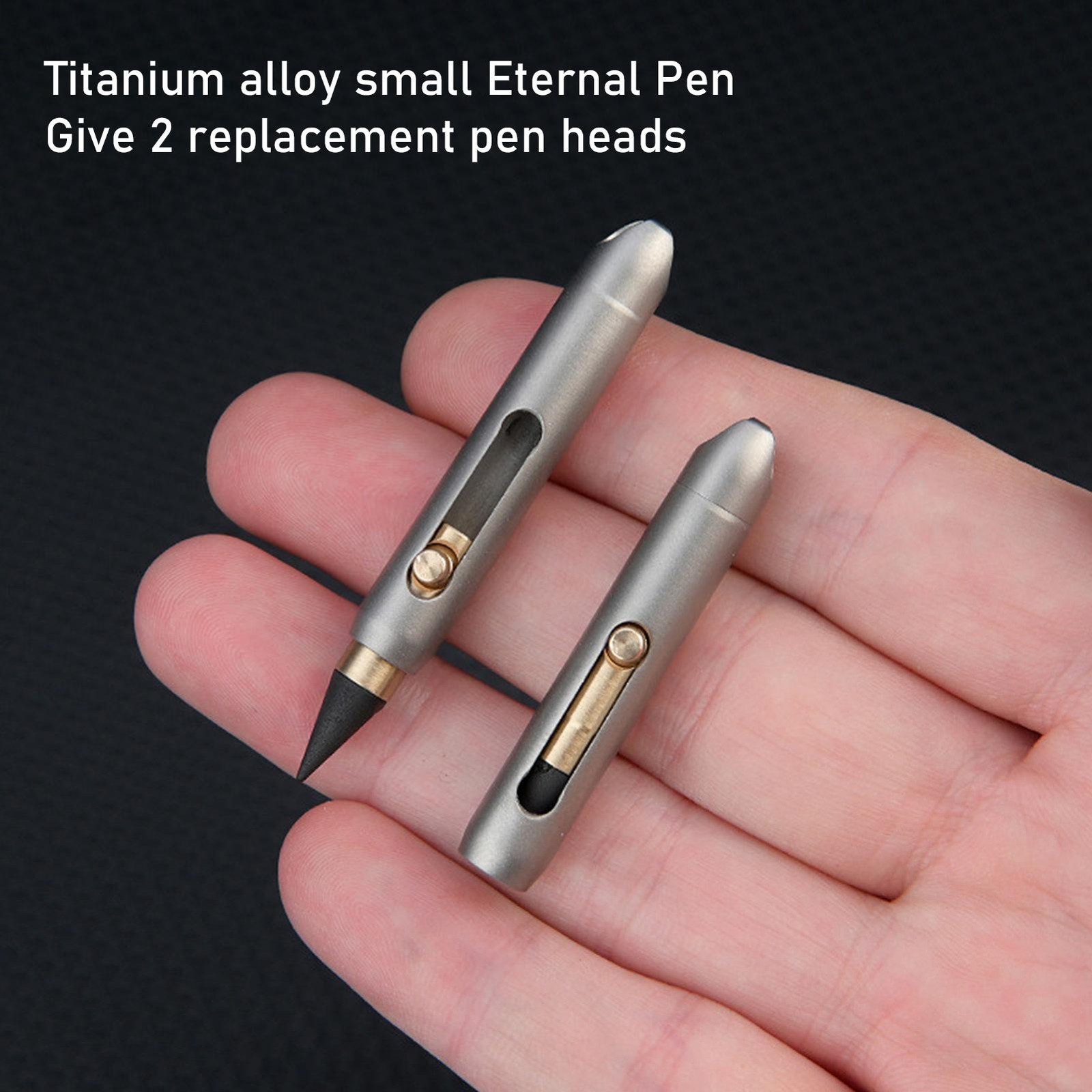 Eternal Pencil Mini Titanium Alloy Everlasting Pencil Portable Outdoor Tool