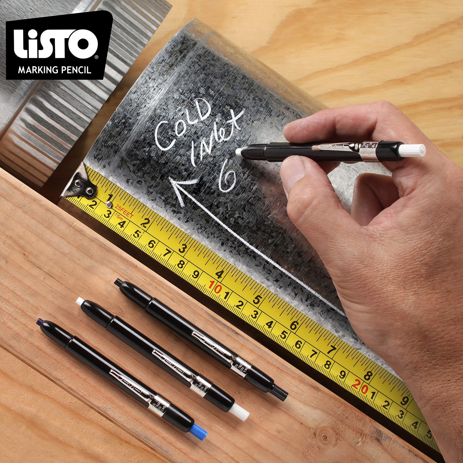 Listo 1620 – Box of 12 – Assorted Colors – 12 Count (Pack 1),