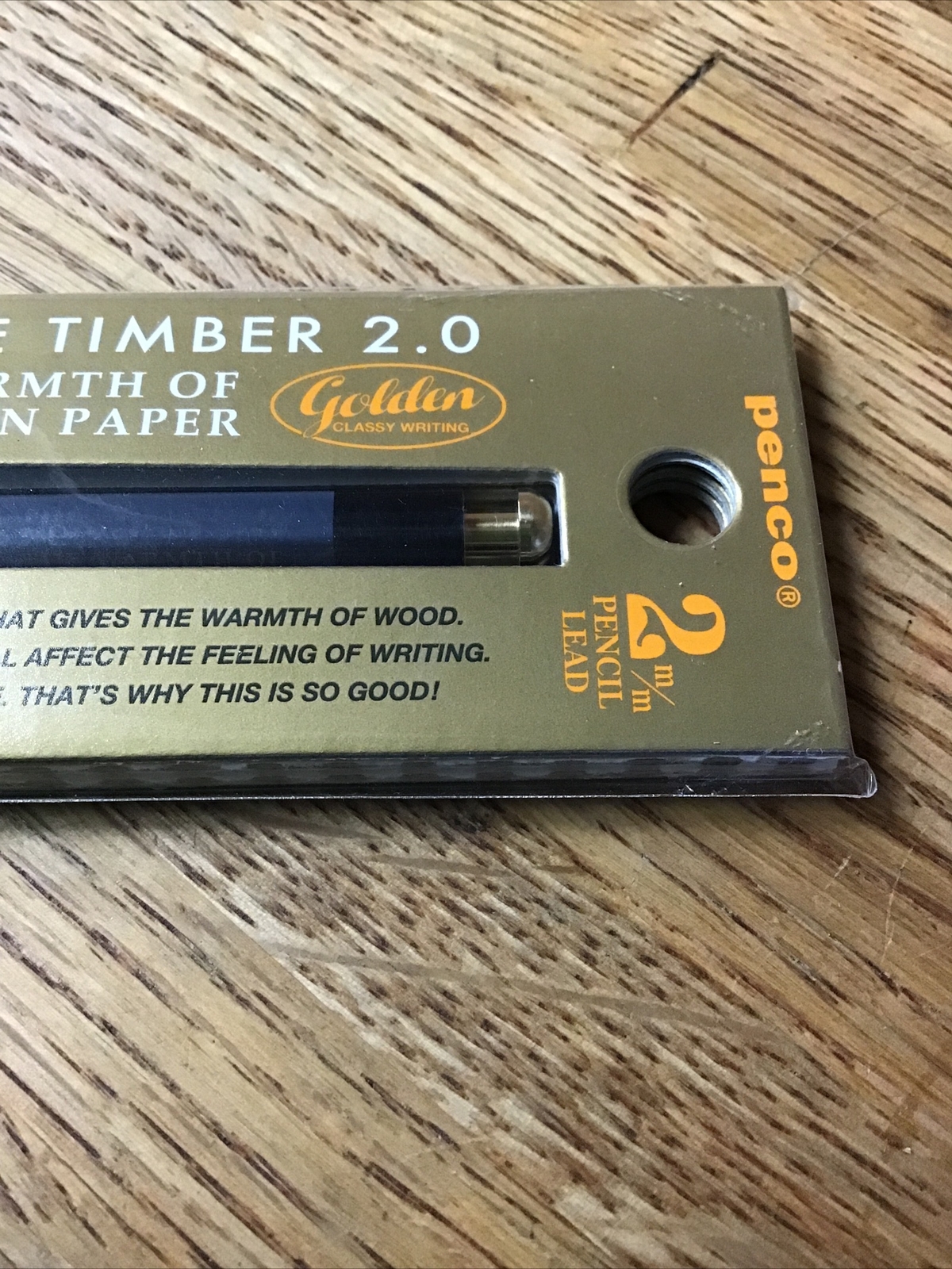PENCO Prime Timber Brass [gray/black] 2mm wick holder And Sharpener