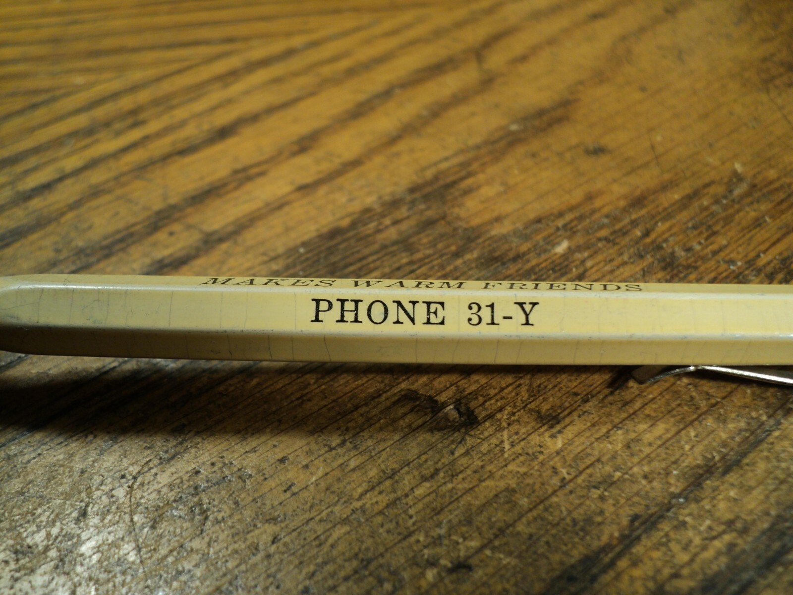 Vintage Scripto Mechanical Pencil No. 4-47 Emerich’s Coal Makes Warm Friends
