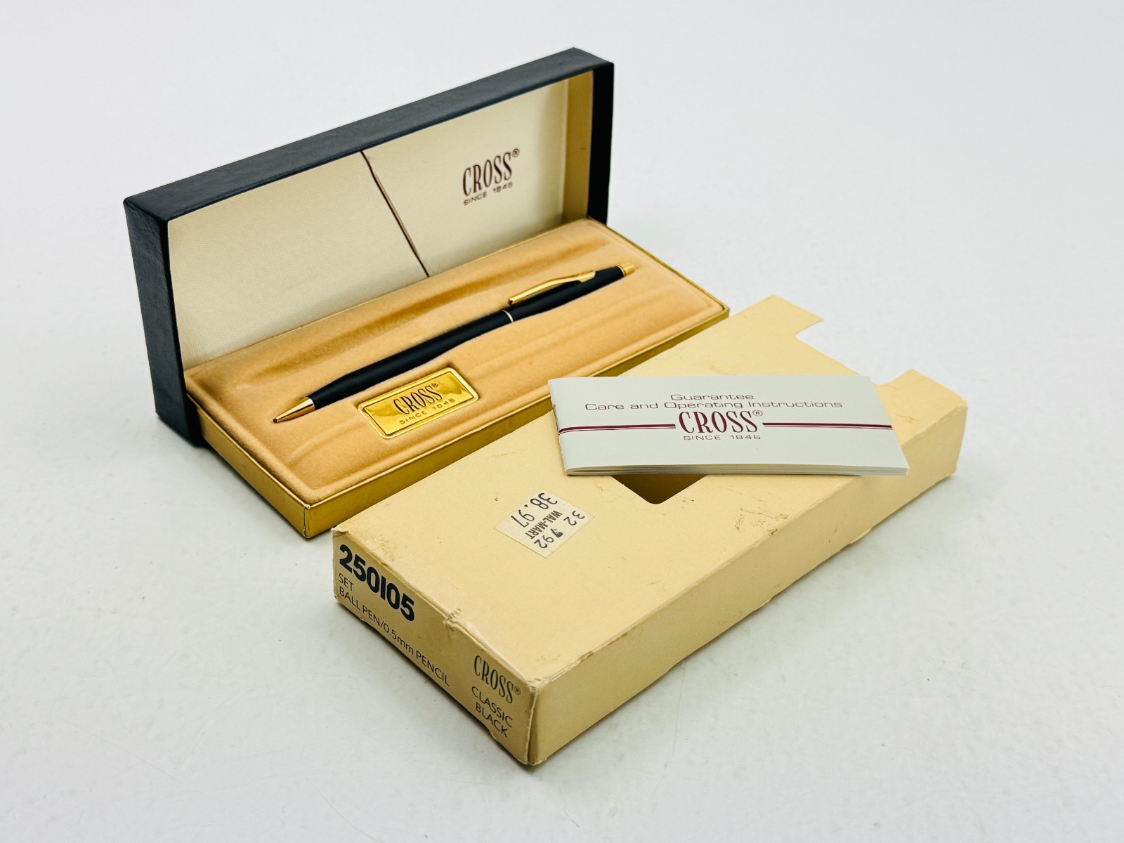 Vintage Cross 250105 Mechanical Pencil Only w/ Original Box & Insert