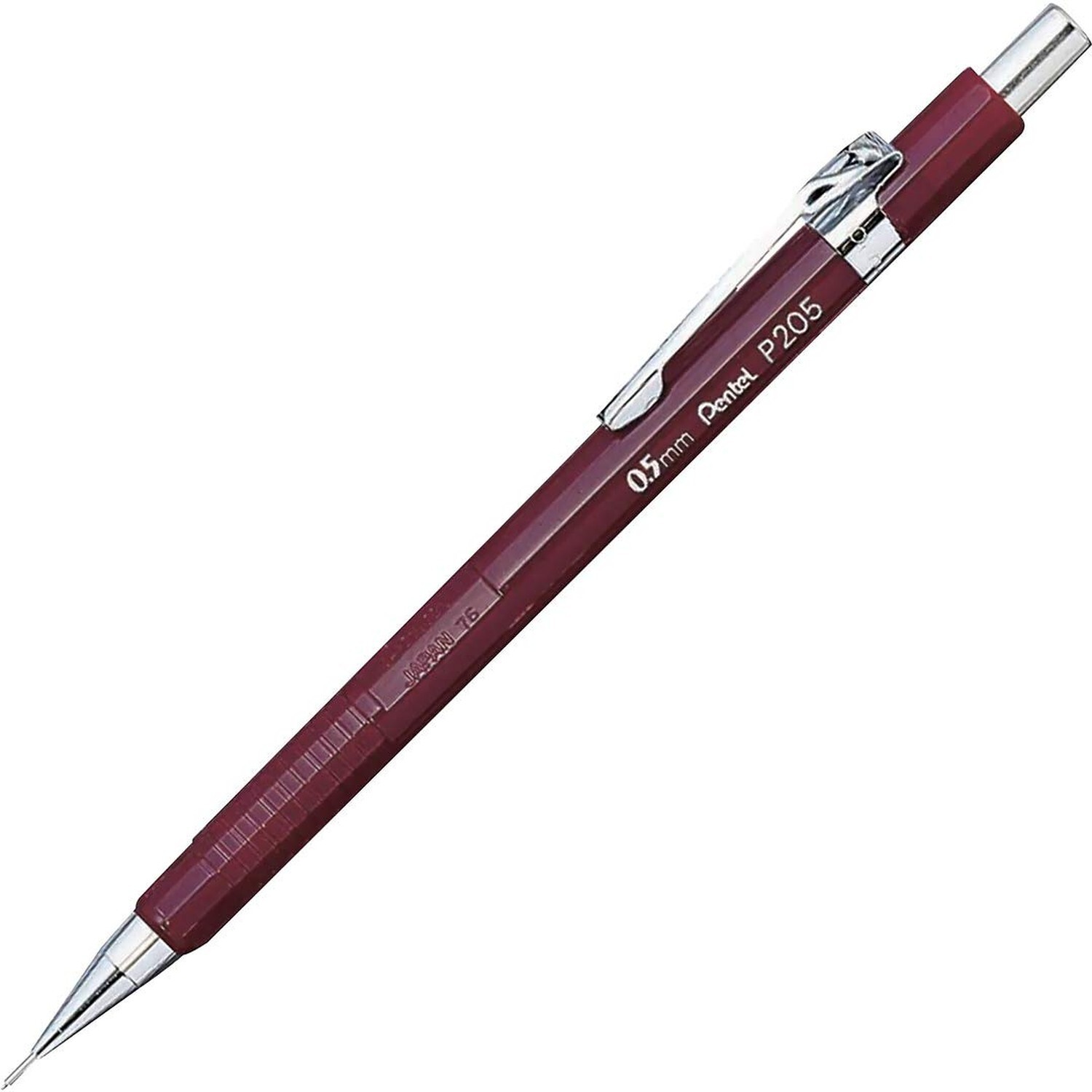 Value Pack of 3 Pentel Sharp Automatic Pencil, 0.5mm, Black, Burgundy, Green …