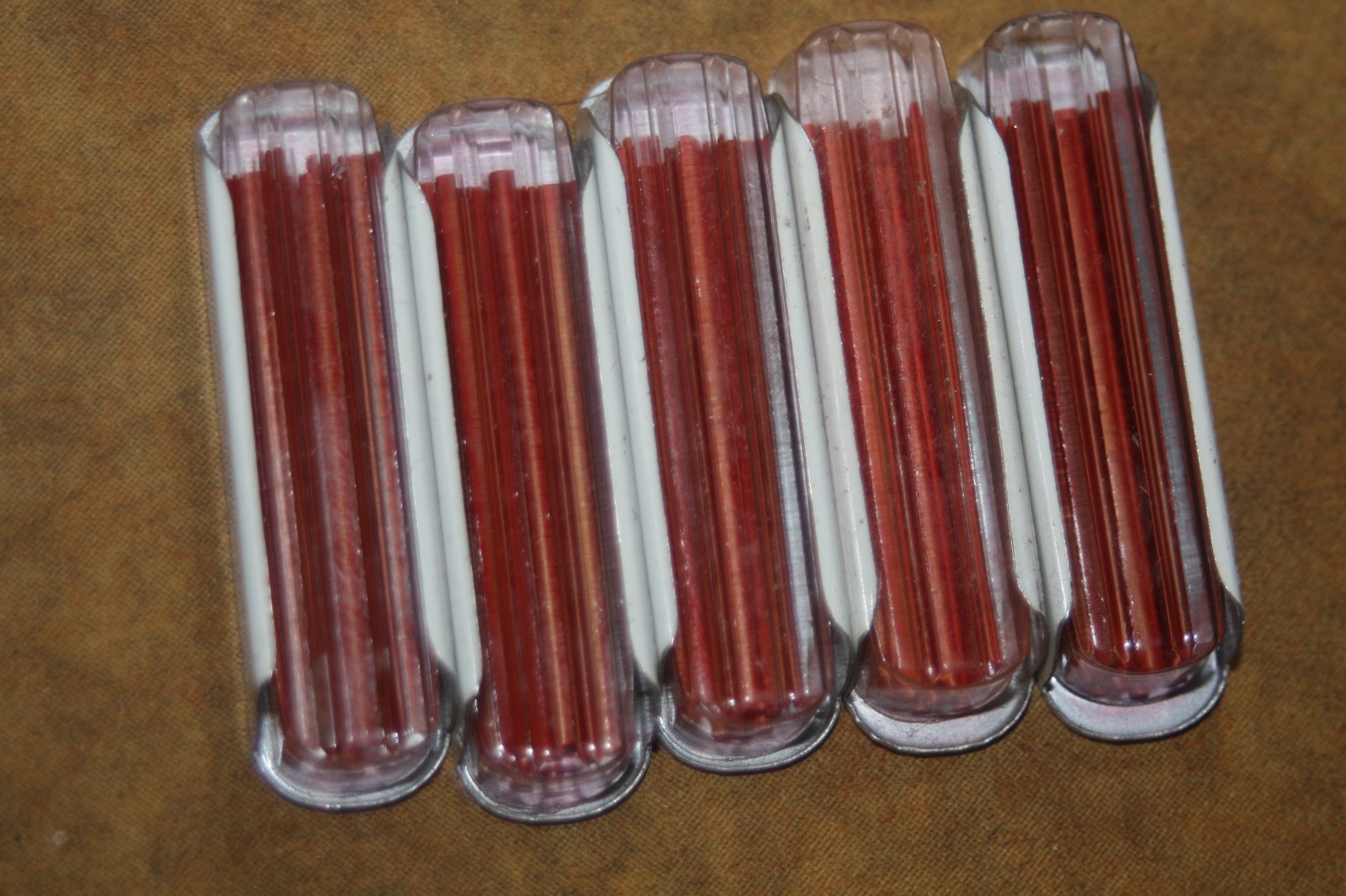 Vintage Lot 27 Tins Scheaffer Pencil Leads – Thin & Thick – Black – Red – Blue