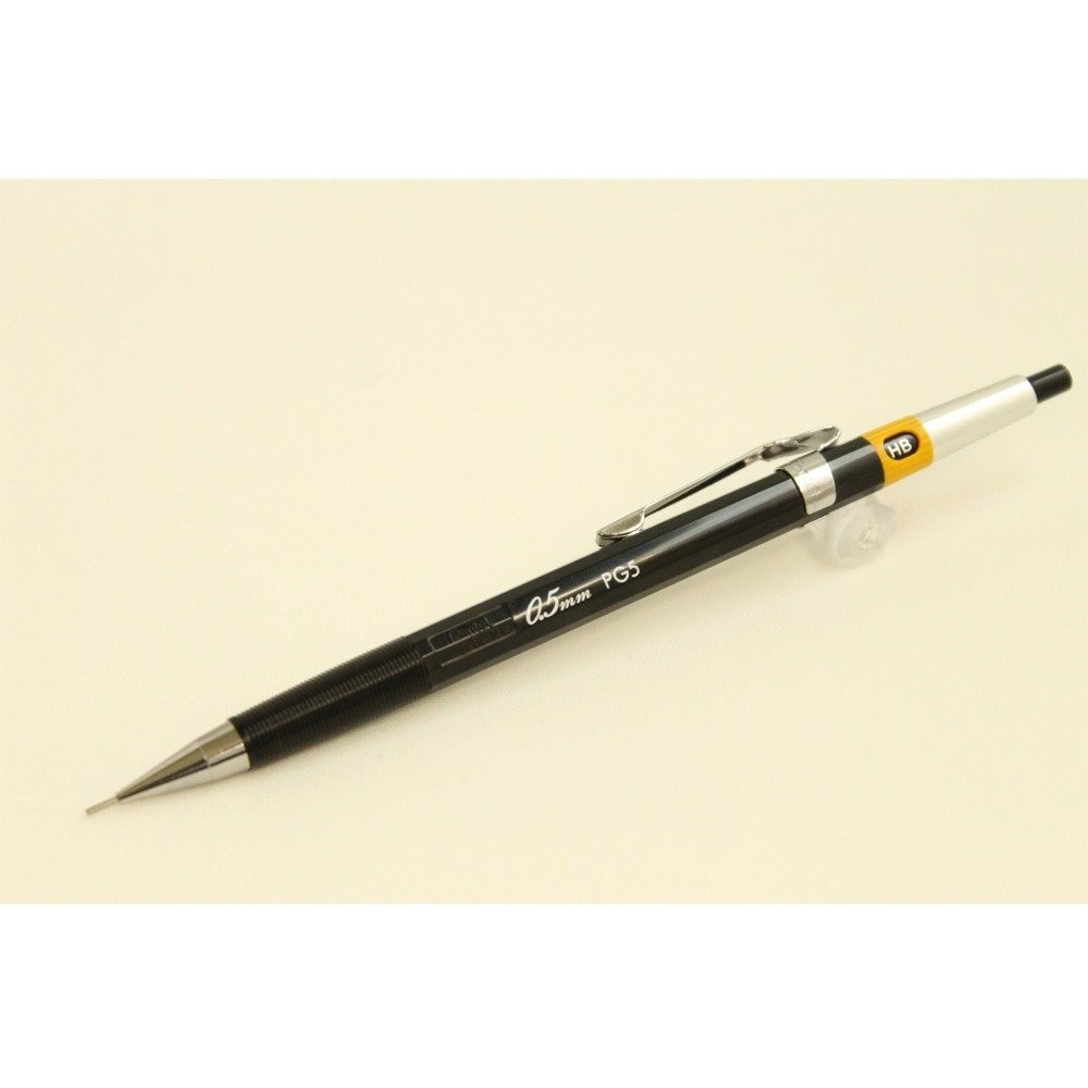 Pentel PG5-AD Graph Pencil 0.5mm Drafting Mechanical Pencil Black Japan