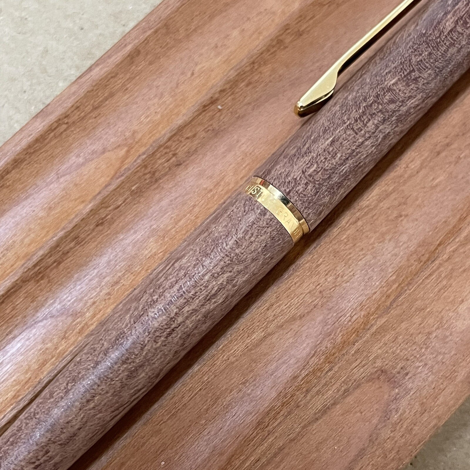 Pilot Drafting Mechanical Pencil Custom Grandee Maple Wood Barrel Made in Japan