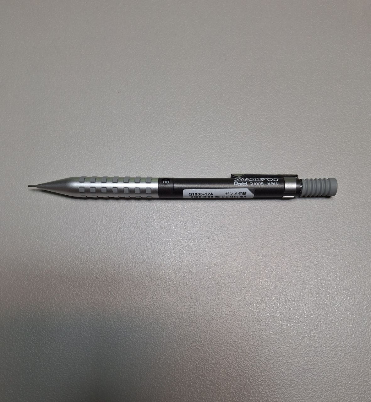 Pentel Smash Discontinue Mechanical Pencil Gunmetallic limited Edition Q1005-12A
