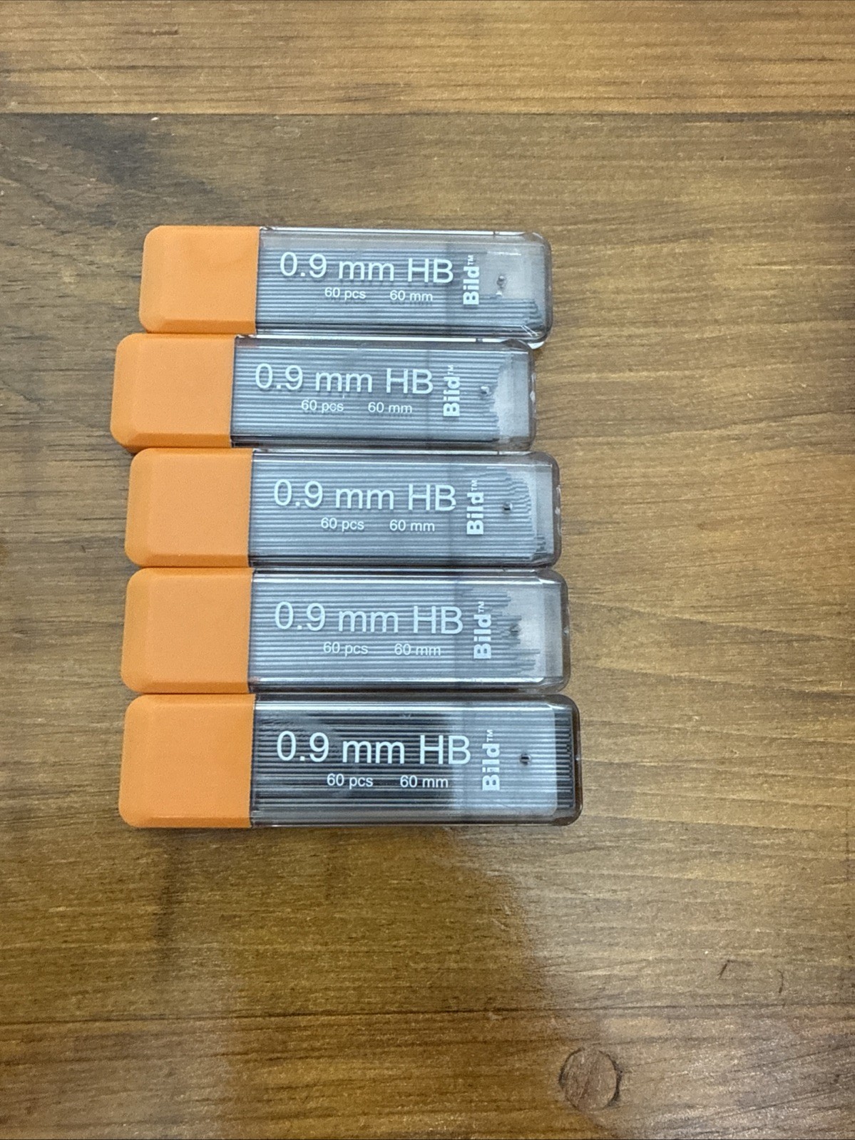10 Tubes Premium Mechanical Pencil Lead Refills (HB, 0.9 mm) 600 Leads