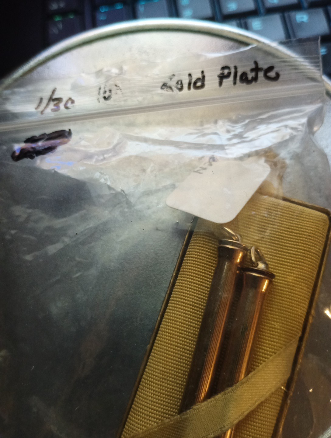 1/30th weight 10k gold pencil set