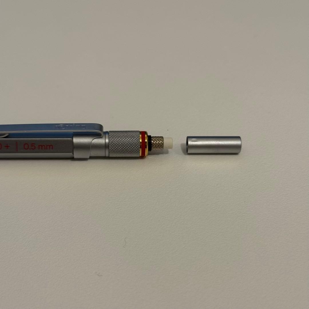 rotring 800+mechanical pencil 0.5mm silver
