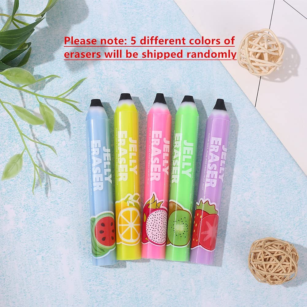 4 PCS 0.9mm Mechanical Pencil Set 4 Tubes HB Lead Refill 4 Eraser Stationery