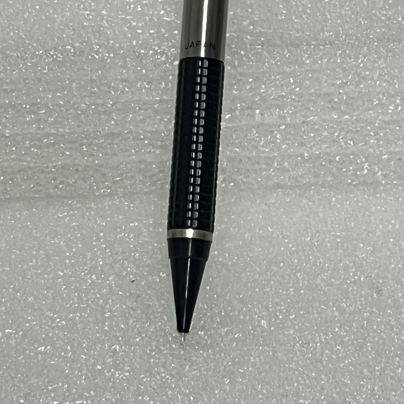 Vintage Zebra M-301 Black & Chrome 0.5mm Pencil Japan