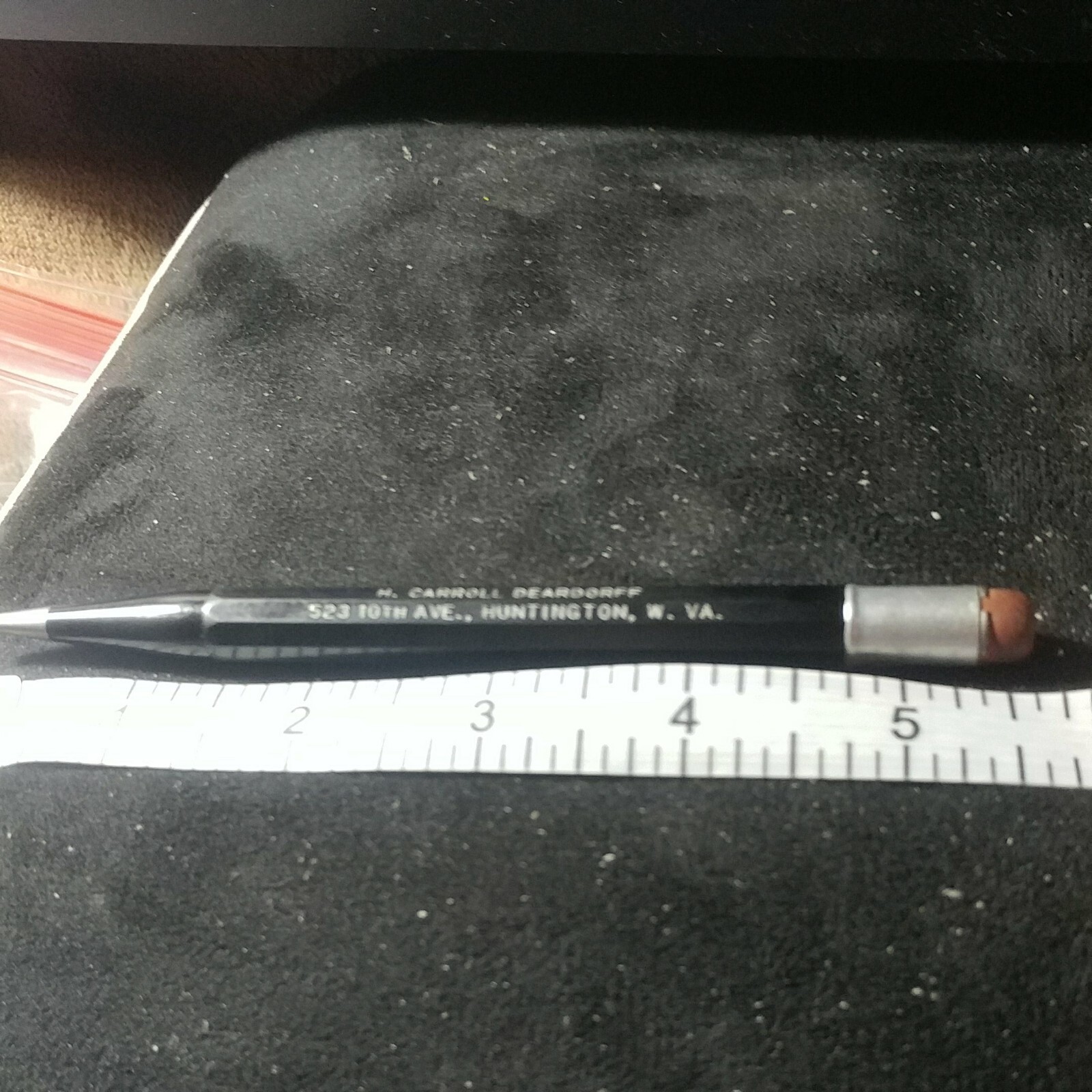 Autopoint Mechanical Pencil-Red Goose Shoes/Deardorff-Huntington-black-wide body