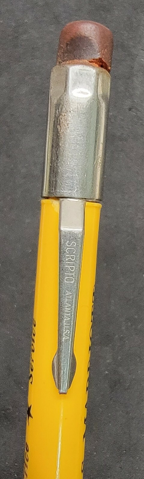 VINTAGE MAC TOOLS SCRIPTO MECHANICAL PENCIL MALCOLM S. MARRIOTT COLUMBUS OHIO