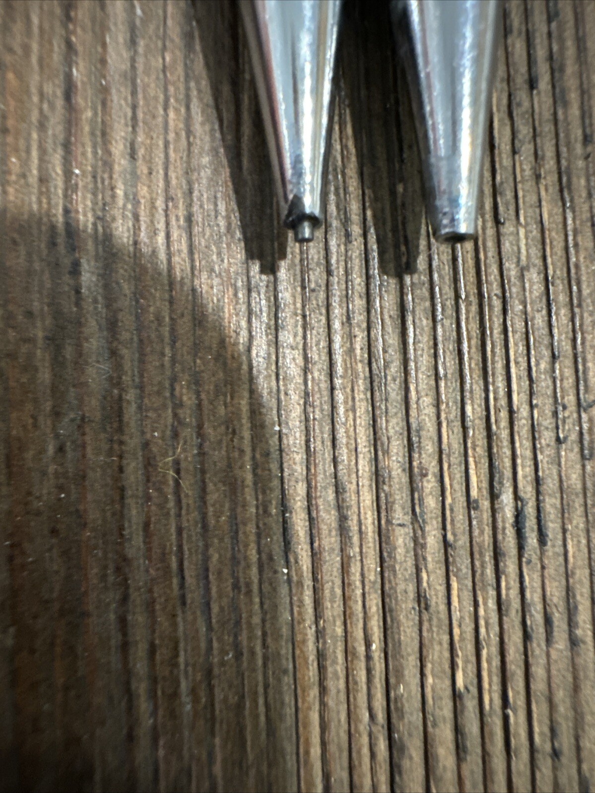 VTG Ritepoint Mechanical Pencils Chrome Silver Tone 5” Long Set Of 2