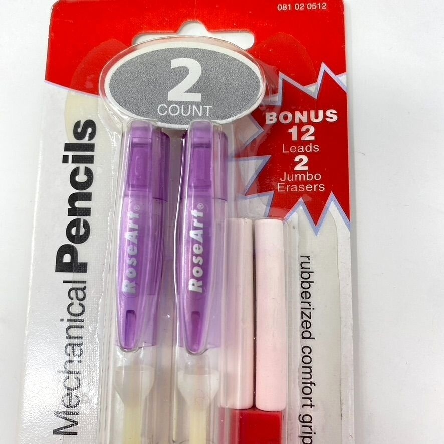RoseArt Click & Slide Mechanical Pencils 0.7mm #2 Black Lead