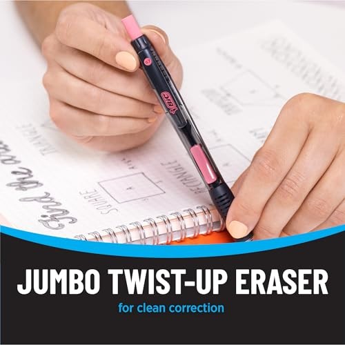 Break Resistant Mechanical Pencils with Erasers, No. 2 4 Count Break-Resistant