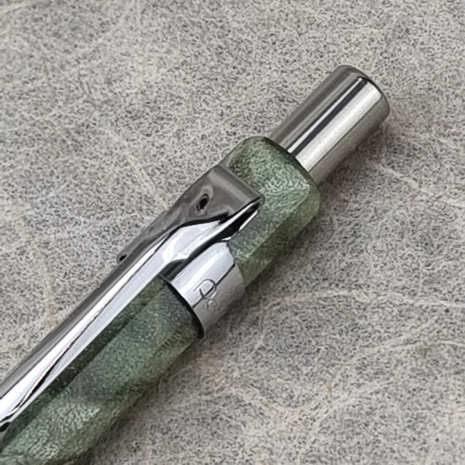 Hand Crafted Pentel P-205(0.5mm) Mechanical Pencil with Octagonal Wood Barrel