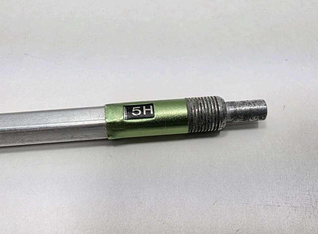 Vintage Eberhard Faber Microtomic 614 Mechanical Pencil Aluminum USA Rare 70’s