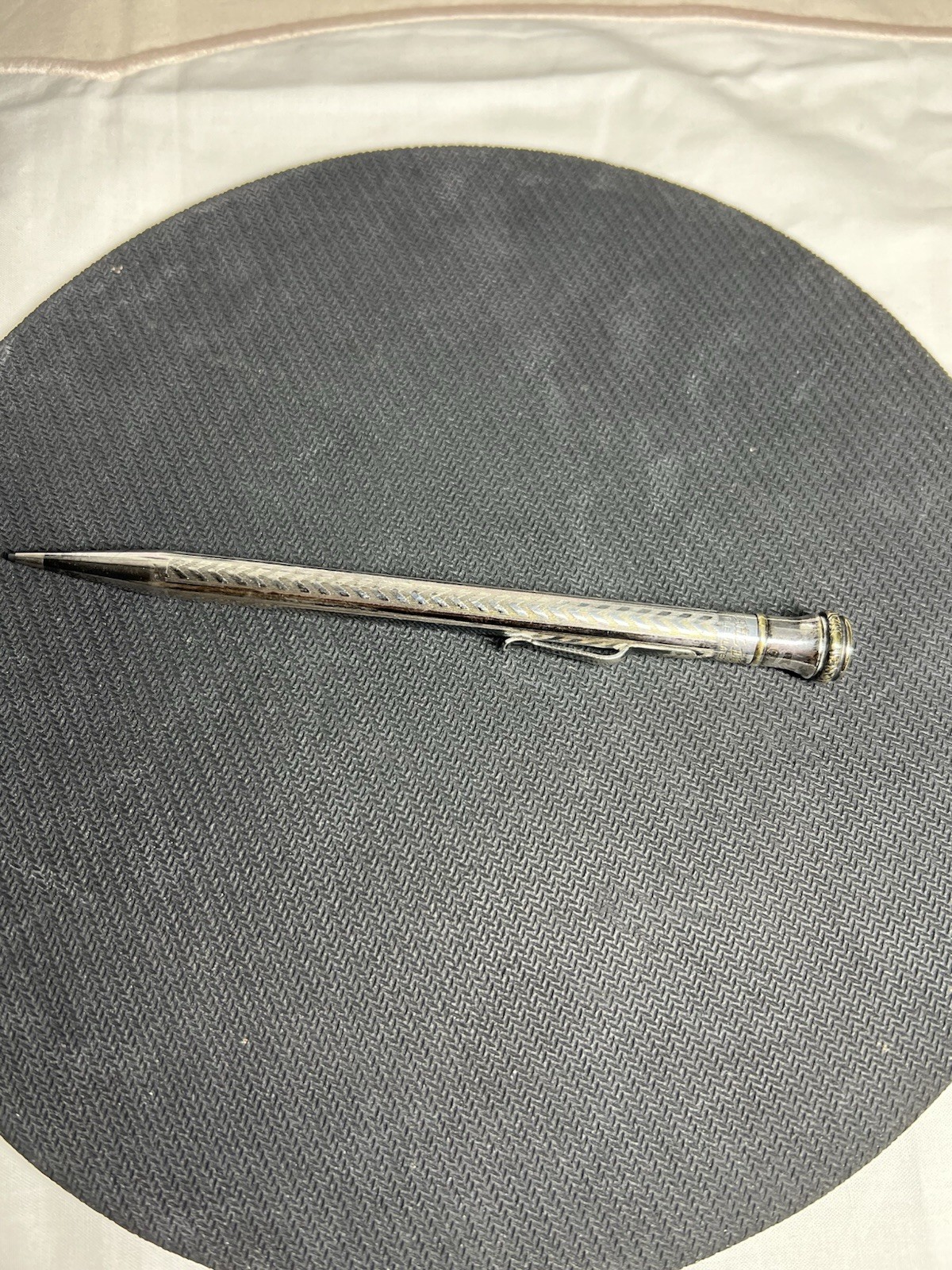 Wahl Eversharp Silver Vintage Mechanical Pencil Retractable Tip 0.9mm Twist