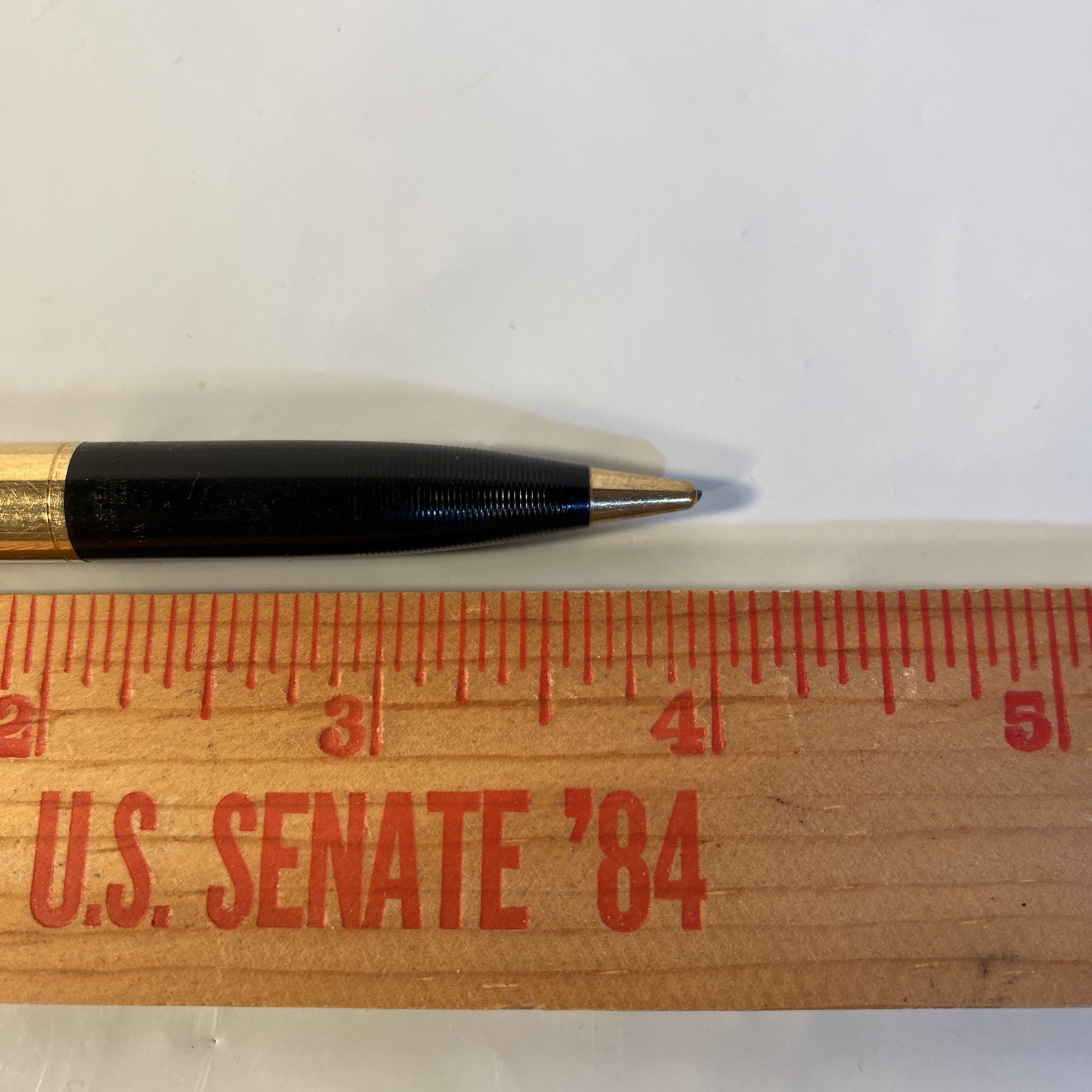 Sheaffer Mechanical Pencil SA 600 Small 4” Black & Gold Vintage