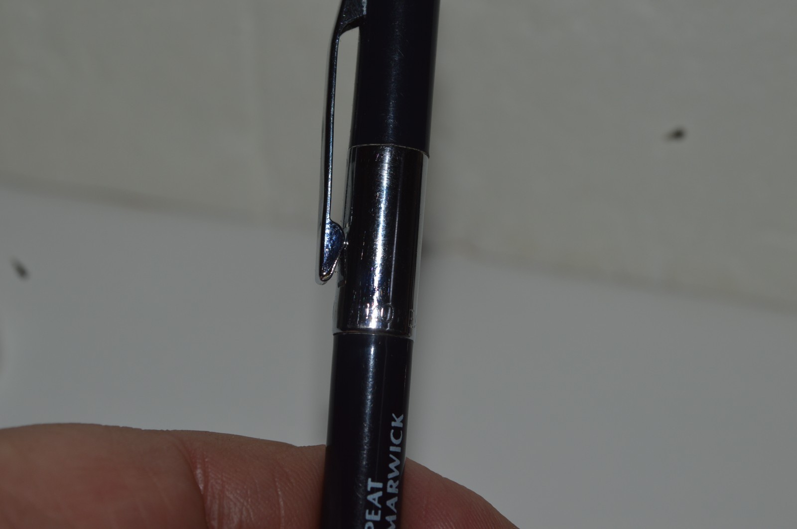 SCRIPTO P369 Mechanical Pencil .9mm Peat Marwick Promo Korea 1970s New Old Stock