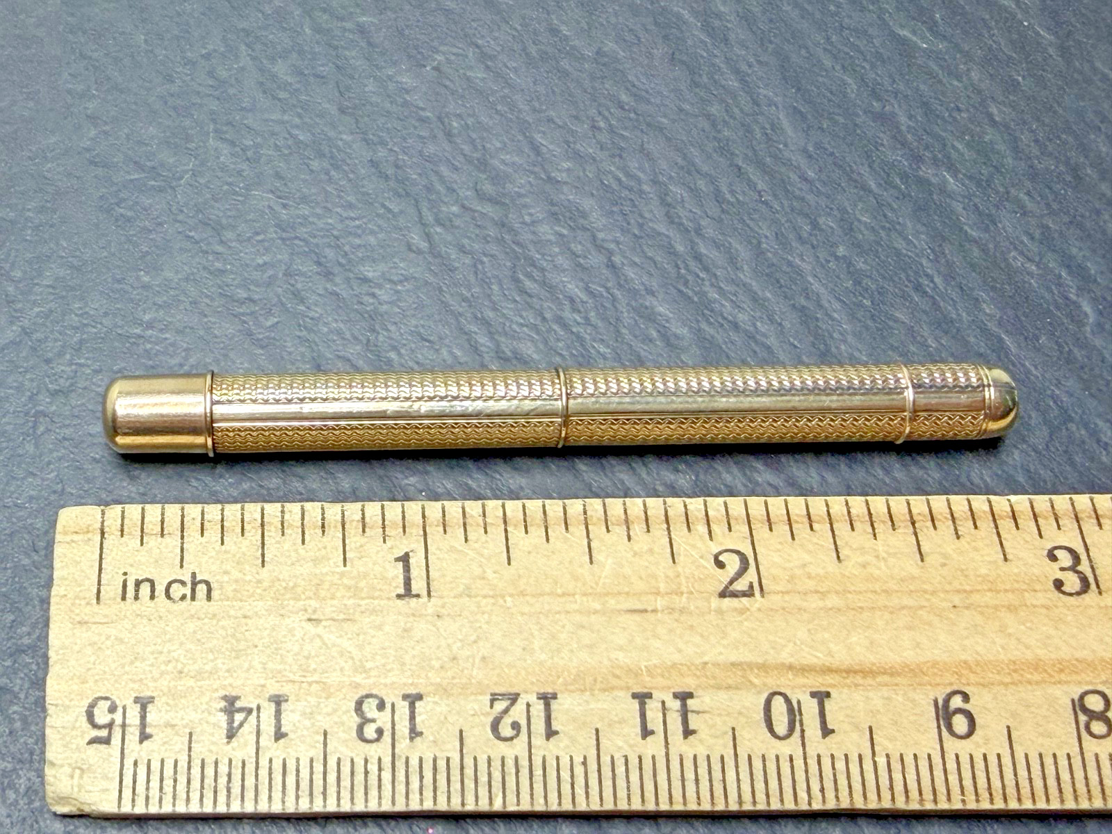 ANTIQUE GOLD FILLED TELESCOPING MECHANIC PENCIL N997