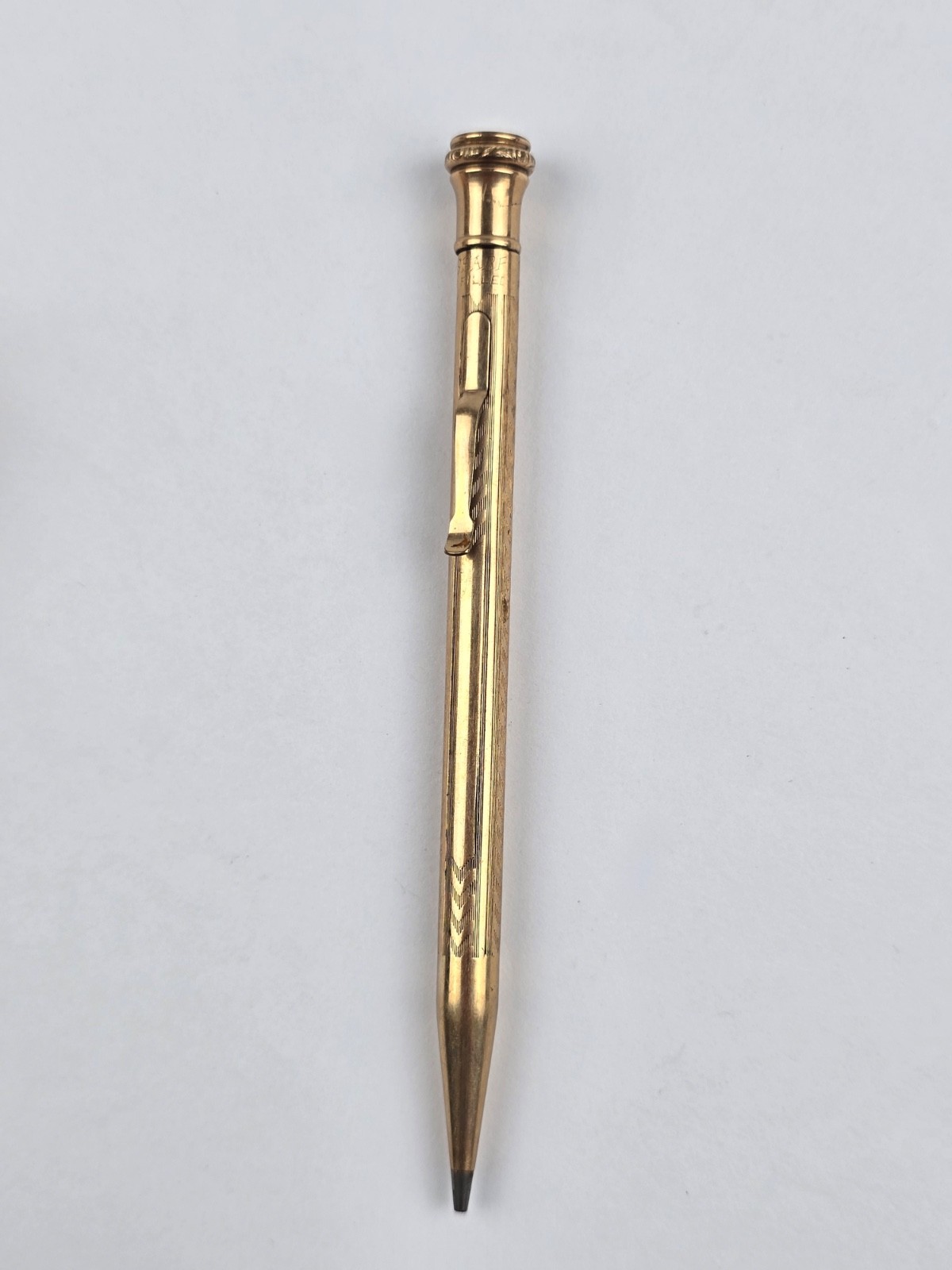 Vintage Eversharp Gold Filled Mechanical Pencil Working 5.25″ -no dents