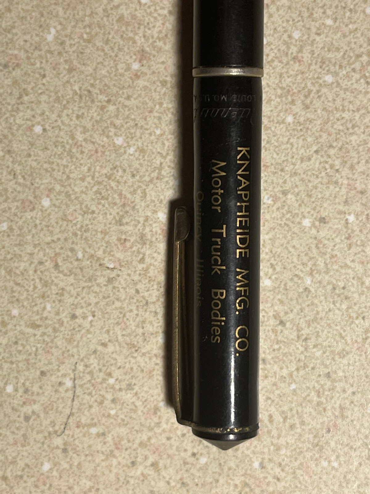 Vintage Ritepoint Mechanical Pencil Knapheide Mfg Co Motor truck Quincy IL