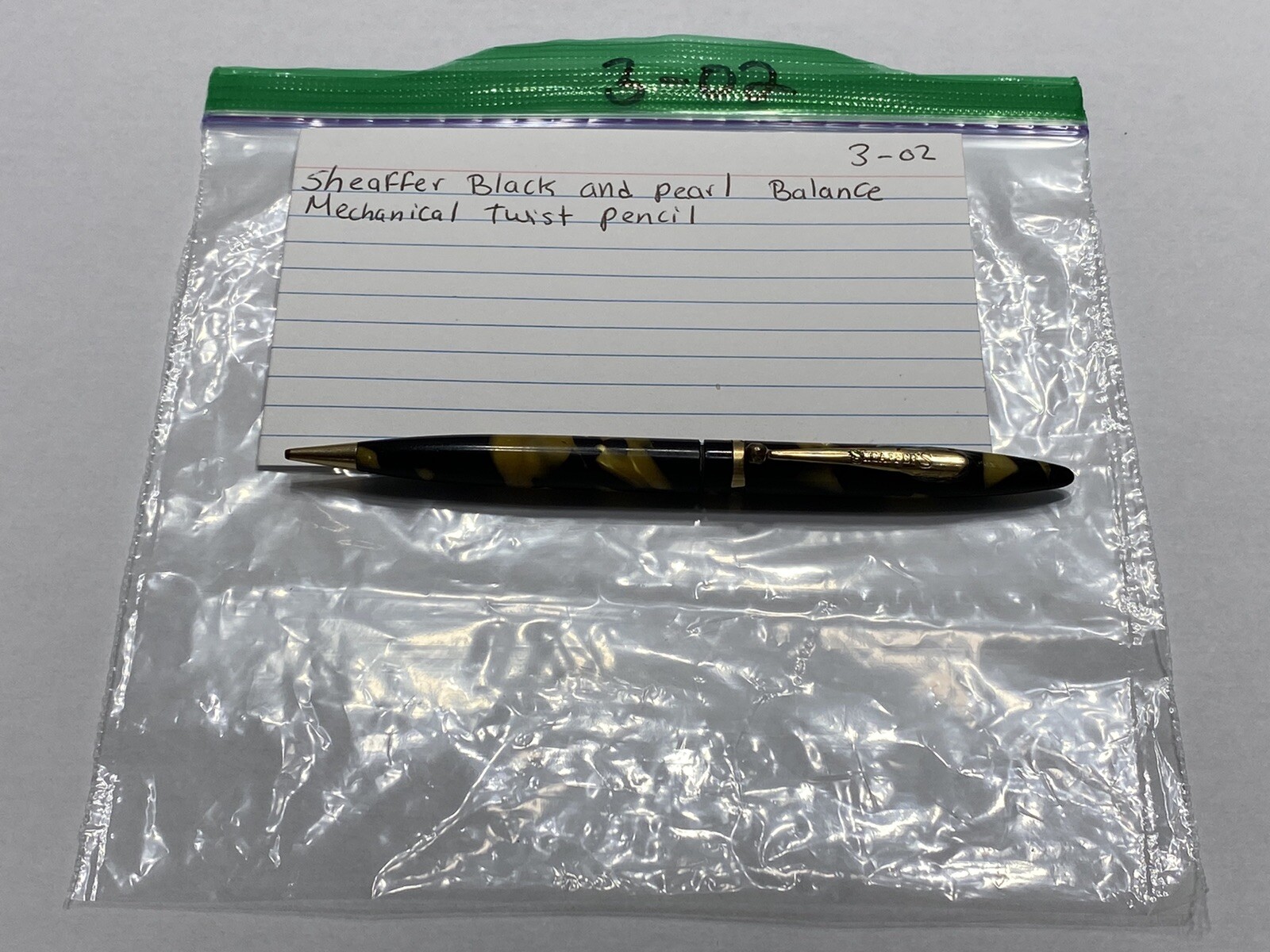 Sheaffer Black and Pearl Balance Mechanical Twist Pencil