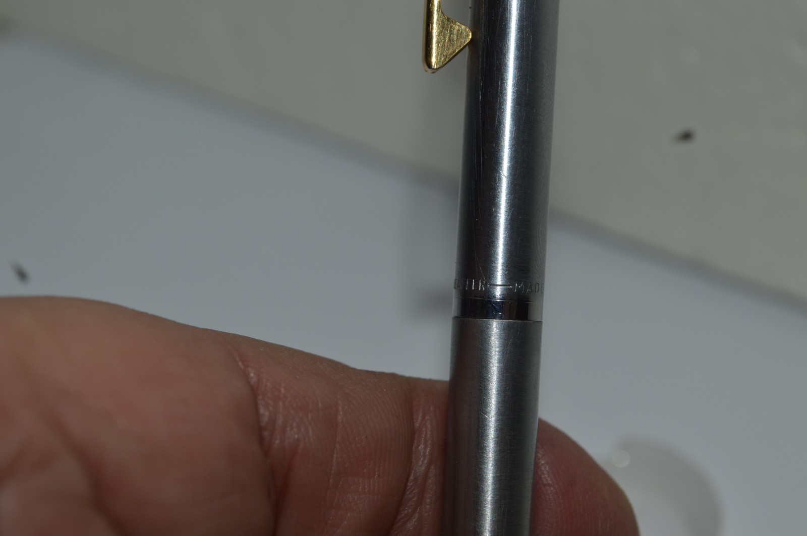 Sheaffer STYLIST Mechanical Pencil 0.9mm Brushed St Steel GT USA Made 1960’s