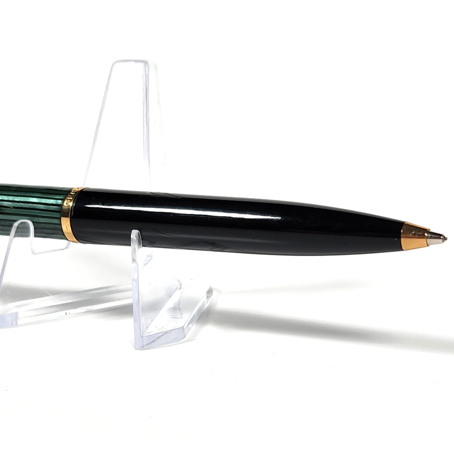 Pelikan Souveran D400 Germany Green & Black Mechanical Pencil 0.7 mm 24k GP NOS!