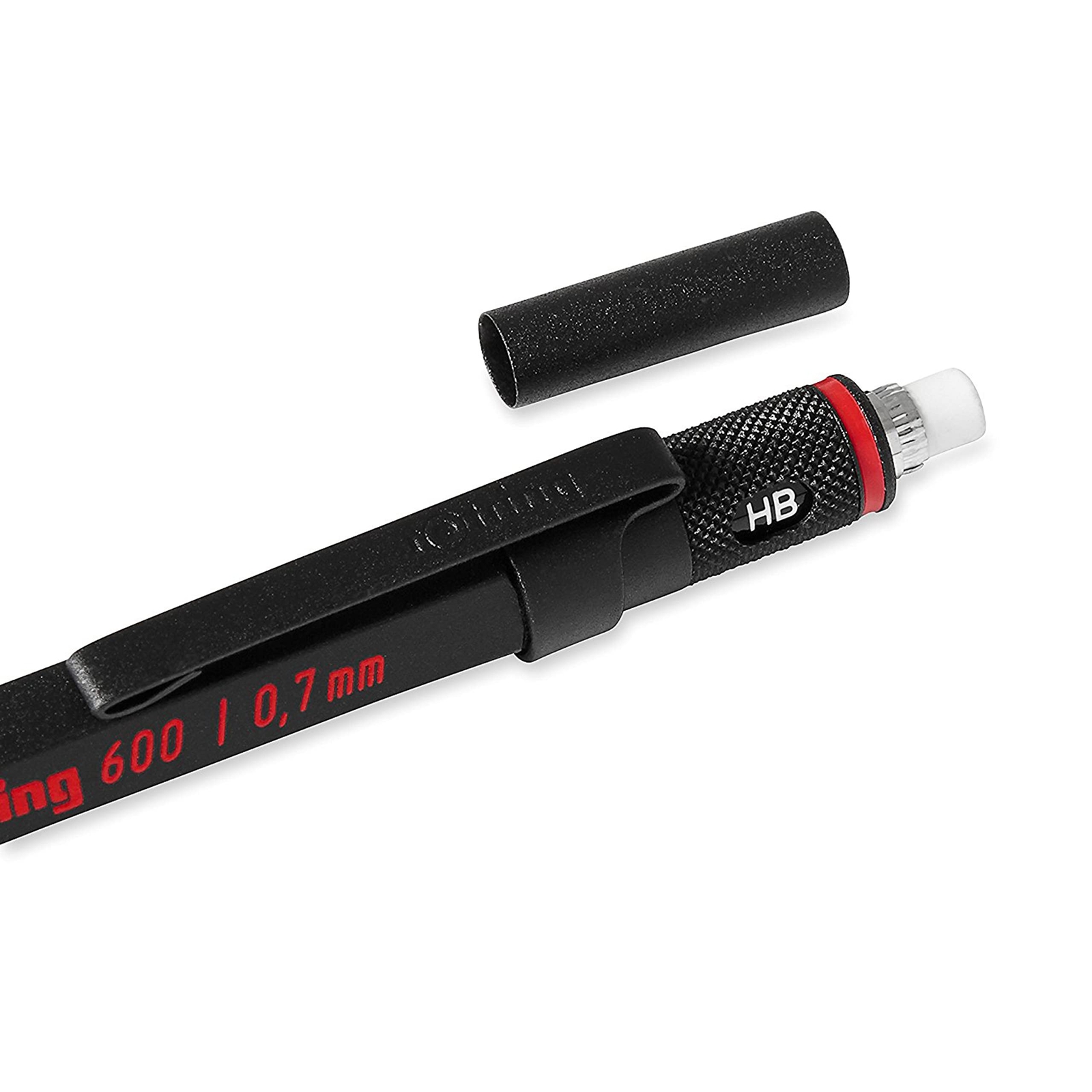 rotring mechanical graphite pencil rotring 600 0.7mm black ‎1904442 Brass NEW