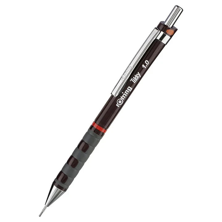 rOtring Tikky Burgundy Mechanical Pencil 1.0 mm New