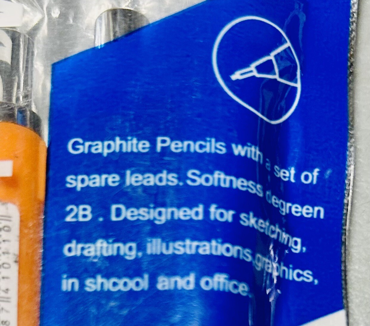 Lot-2 Baile 3-Pack Automatic Graphite Mechanical Pencil BL-505 .5mm 6 Total NEW