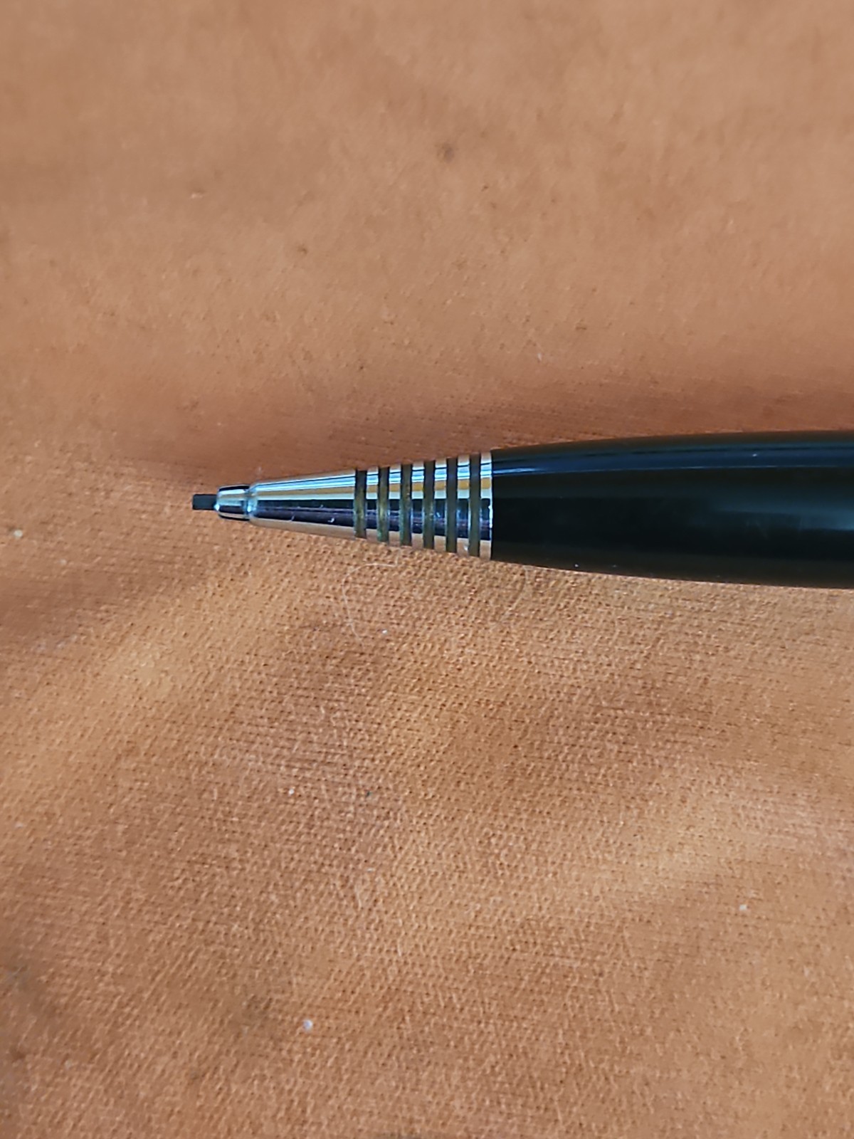 PARKER 51 Mechanical Pencil 1955 Black Resin Barrel 1/10 12kt Gold Filled Cap