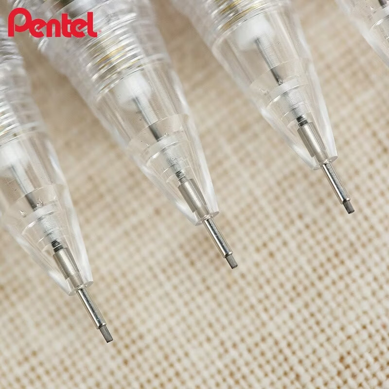 Pentel Techniclick 0.5 mm Mechanical Pencil Side Click Mixed Colors Set of 12