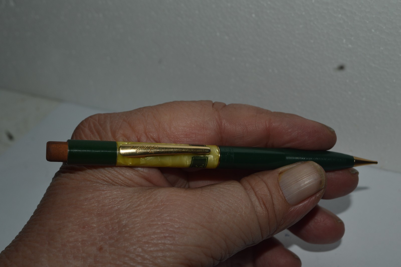 FINELINE Mechanical Pencil By Sheaffer Standard Glass & Paint Promo Circa 1950s