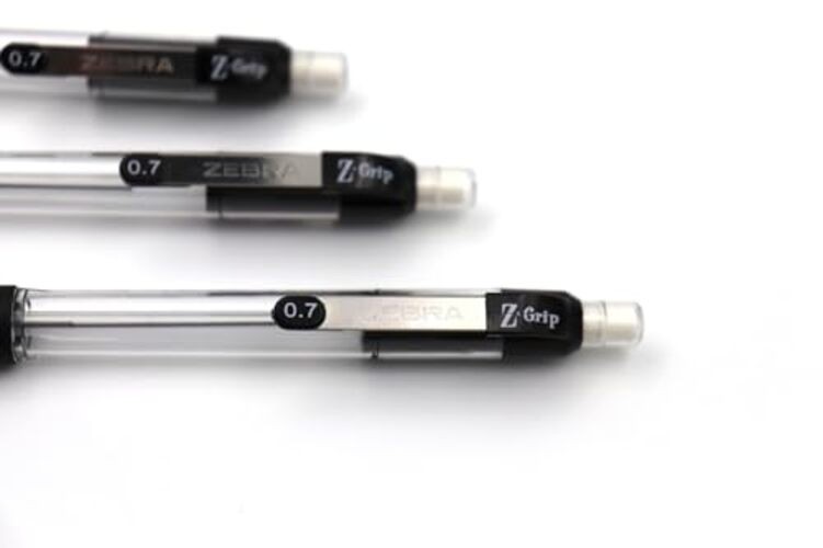 , Z-Grip Mechanical Pencil, Smooth Writing, Latex-Free Grip, 0.7mm Black B