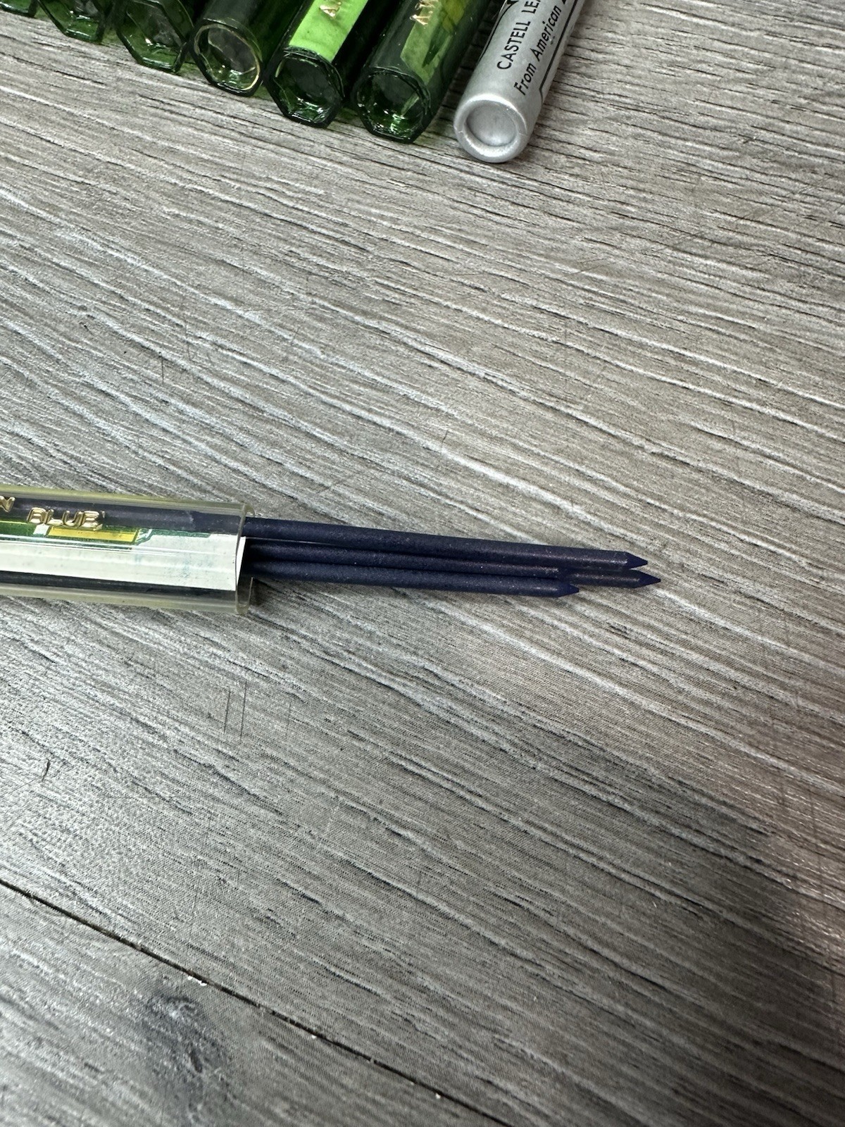 Faber Castell Drawing Leads Mixed 6H 4H 2H H and Blue 9052 Read Description