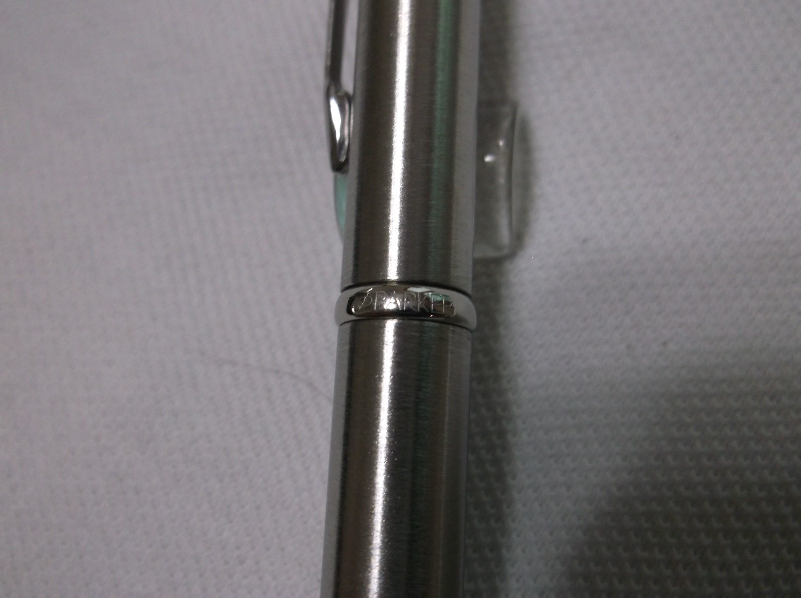 PARKER INSIGNIA STAINLESS STEEL & CHROME TRIM .5MM PENCIL WITH ERASER