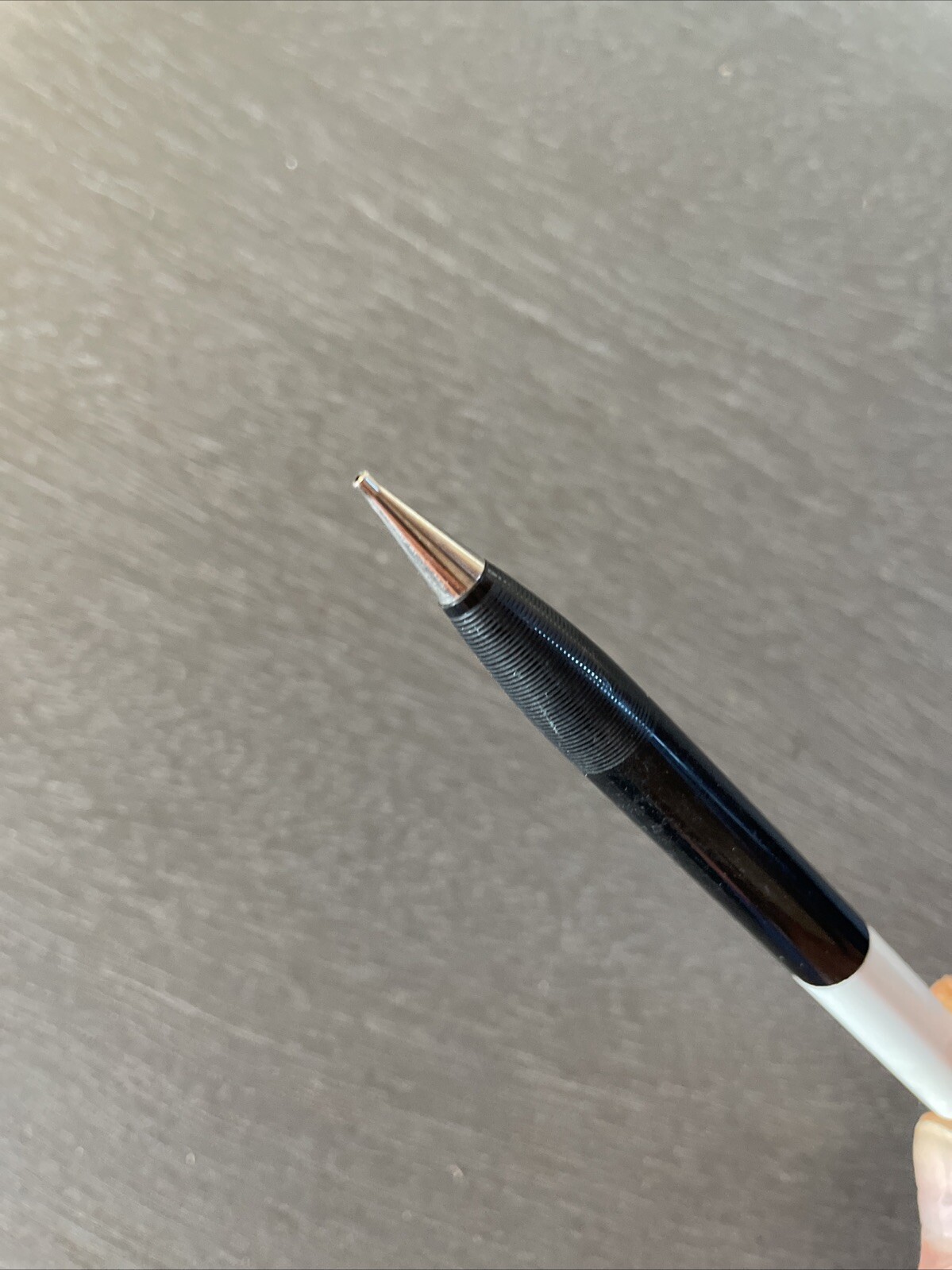 Vintage Sheaffer Fineline 0.9mm Mechanical Pencil Black & White Barrel