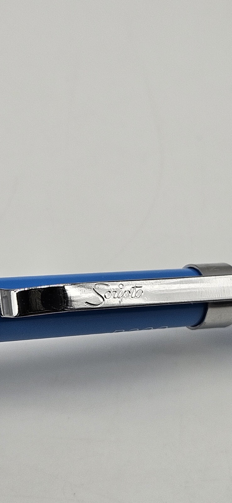 Blue Scripto P200 0.5 Ultra Thin Lead Mechanical Pencil Vintage NOS Unused