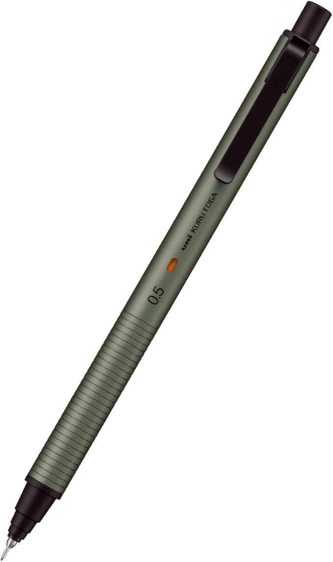 uni Kuru Toga Metal Mechanical Pencil 0.5mm Phantom Gray M5KH1P.23