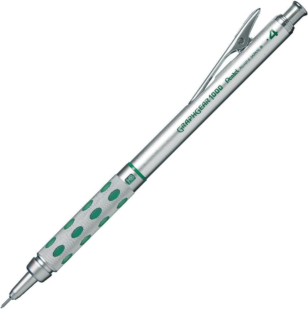 Graph Gear 1000 Mechanical Drafting Pencil + Ain HB/B/2B leads, original Blac…