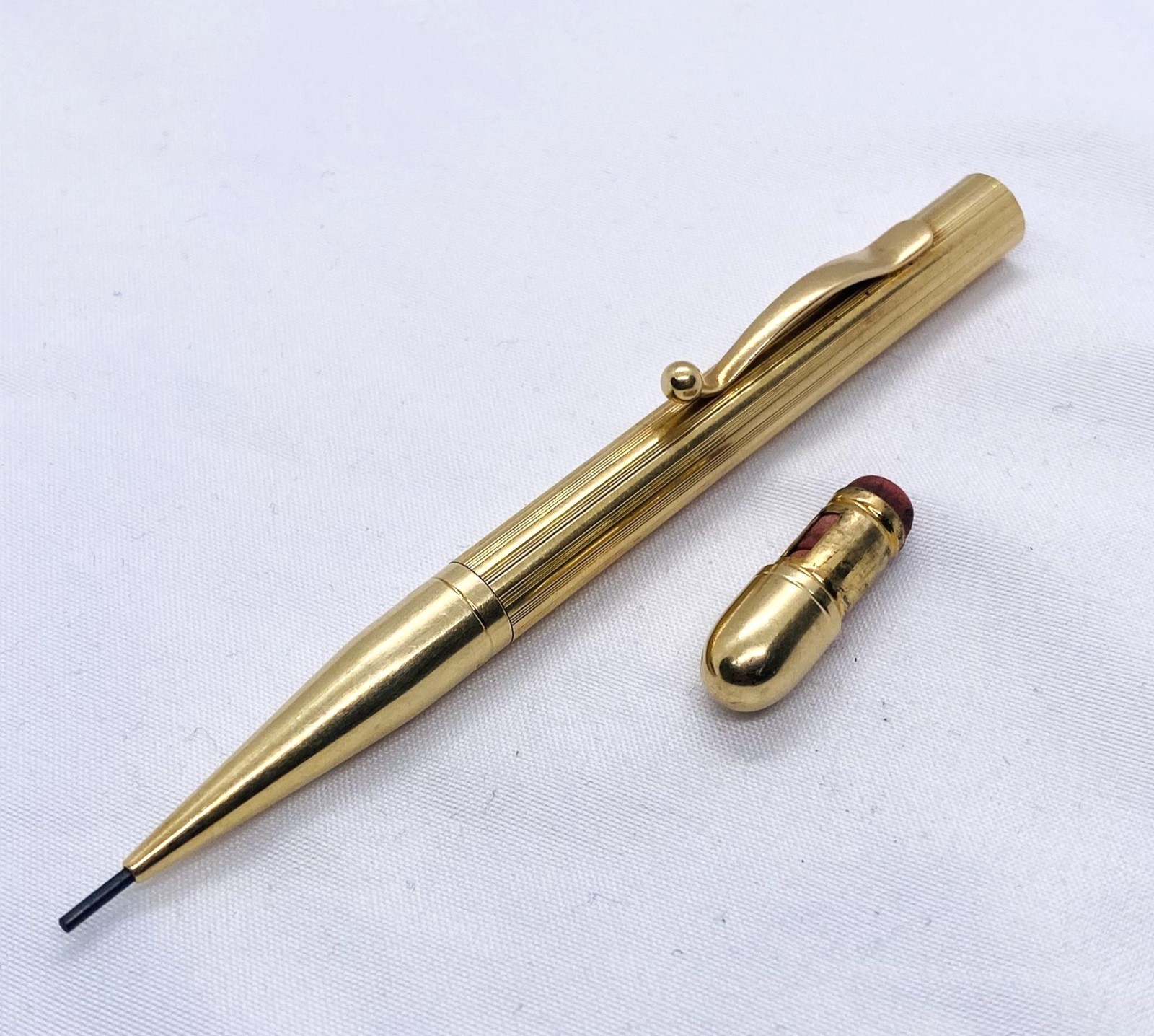 Tiffany & Co 14K Twist Mechanical Pencil Pocket Pencil 4″