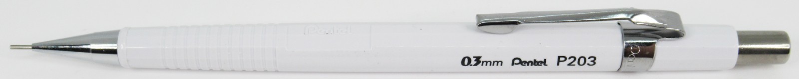 Pentel P200 Collection Colors – White, Set of 4 (Brazil)