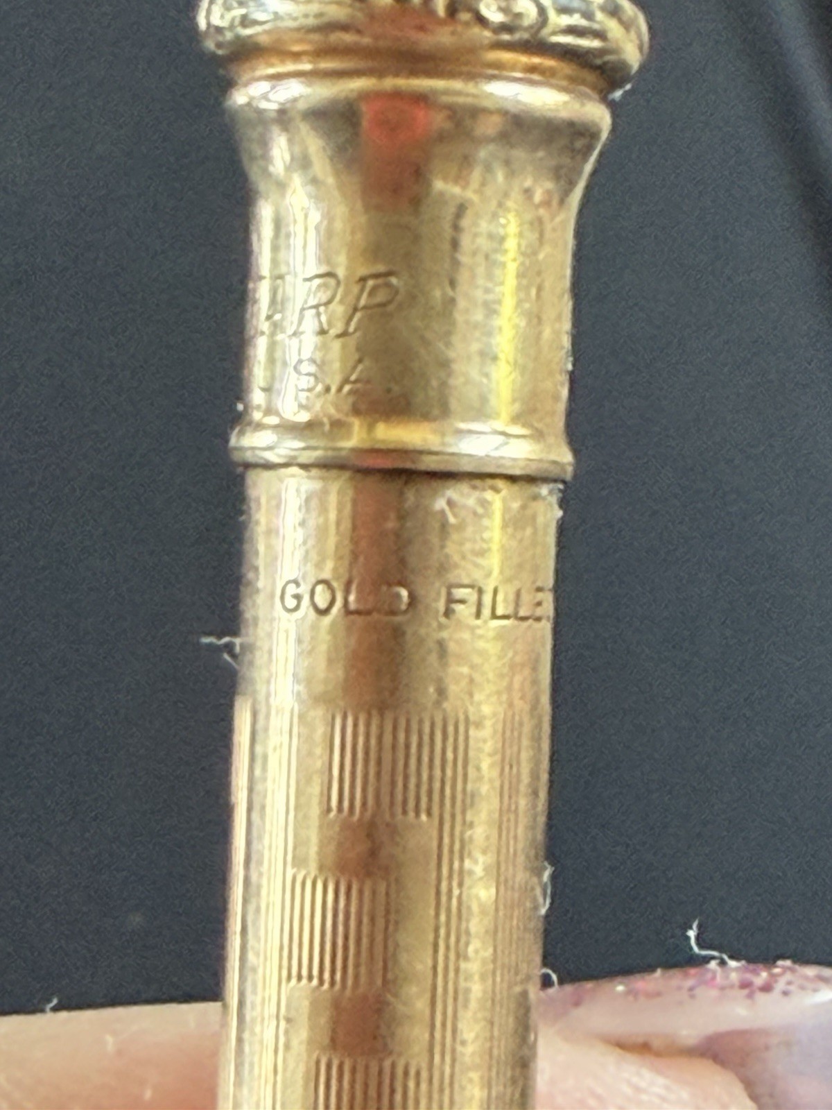 Vintage Wahl Eversharp Gold Filled Mechanical Pencil Chicago USA 5.25”