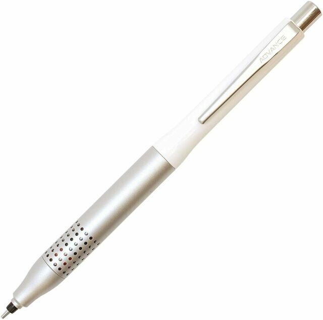 Uni KURUTOGA ADVANCE UPGRADE .5mm mechanical (White) “Maintain the Sharper Edge”