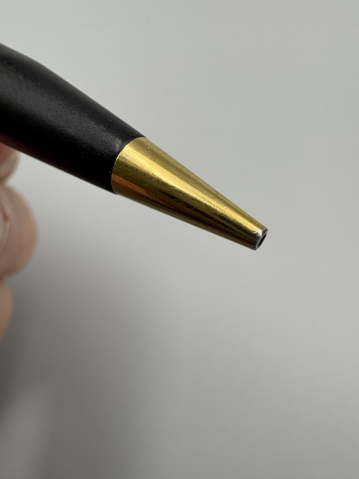 Vintage Cross Classic Century Gold Trim Mechanical Pencil Matte Black