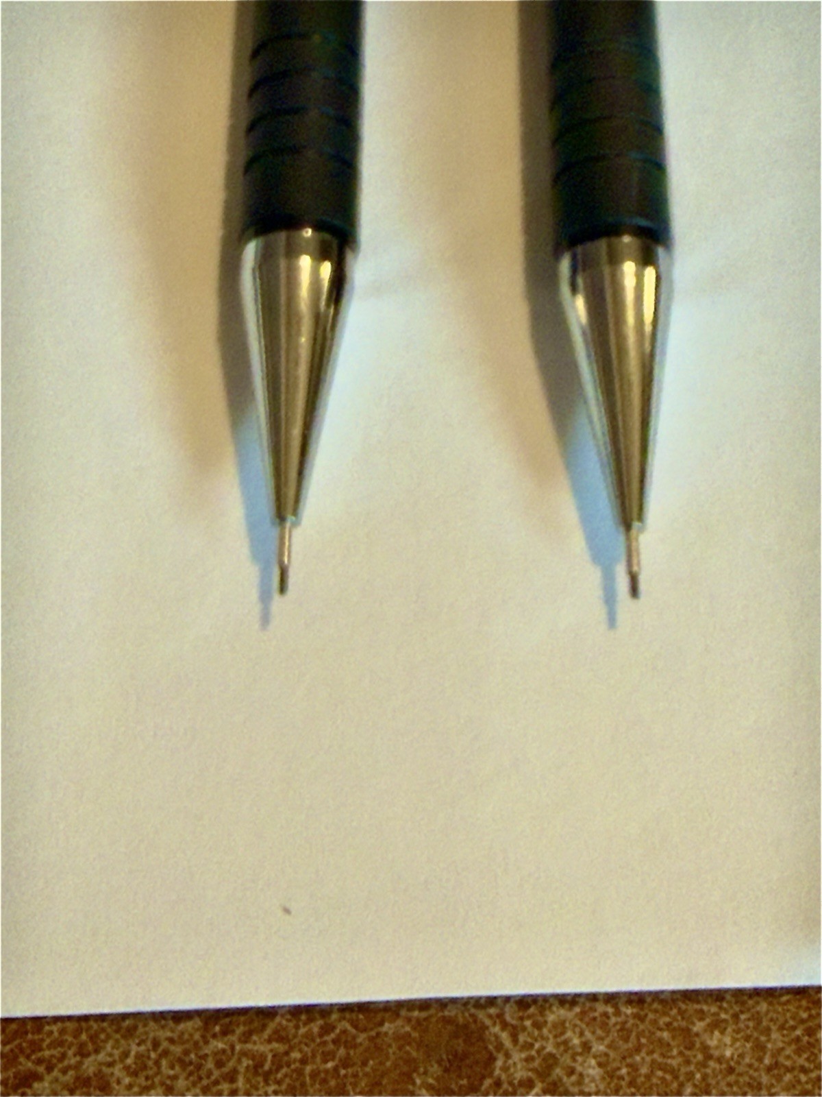 Lot of 3 Sanford Digit 0.5mm Mechanical Pencil Japan Retractable Chrome + Eraser